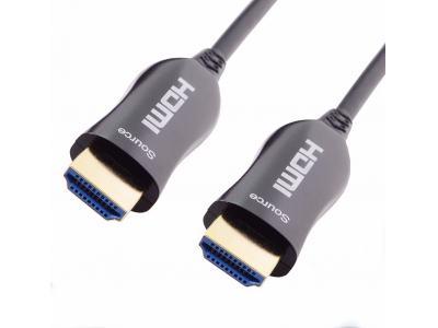 Active Optical Fiber Optic HDMI 4k@60Hz 3D 18gbps HDMI AOC Fiber Optic Cable